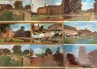 Nine Vintage Postcards Of Watford,  Hertfordshire