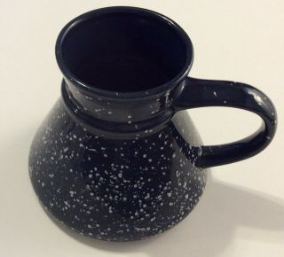 Vintage Otagiri Coffee Cup Mug Blue With White Speckles - Speckled Mug - Japan