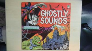Peter Pan Spooky Sound Effects Record Ghostly Sounds Lp 60s
