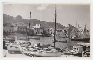 Old Real Photo Card Kyrenia Harbour Girne Cyprus - 3