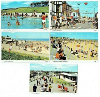 Postcards Mablethorpe & Ingoldmells Lincs Bamforth & Co.  Vintage 1983