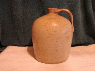 Antique Stoneware Whiskey Jug,  Salt - Glaze