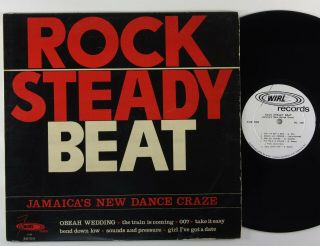 V/a " Rocky Steady Beat " Reggae Lp Wirl Dg