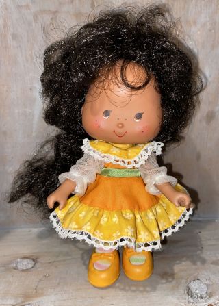 Vintage Strawberry Shortcake Orange Blossom Berrykin Doll Kenner Berrykins