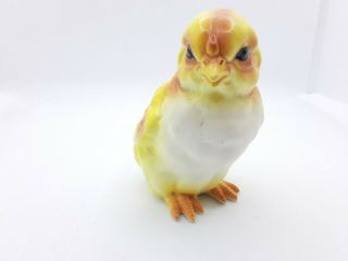 Vintage Lefton Porcelain Yellow Baby Chick Chicken Bird Figurine