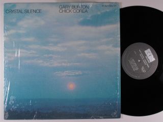 Gary Burton/chick Corea Crystal Silence Ecm Lp Shrink