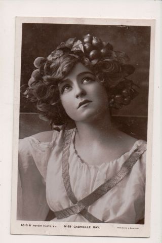 Vintage Postcard Gabrielle Ray English Stage Actress,  Dancer And Singer,