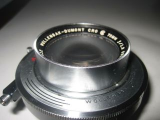 Vintage Alphax Wollensak Shutter Lens 75mm f/1.  9 Dumont Cro Oscillo Anastigmat 5
