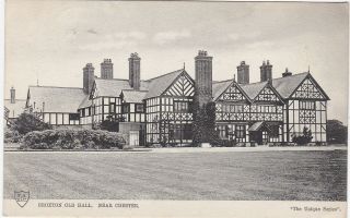 Broxton Old Hall,  Nr Chester,  Cheshire