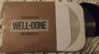 Statik Selektah Action Bronson - Well Done Instrumentals Clear Vinyl 2lp