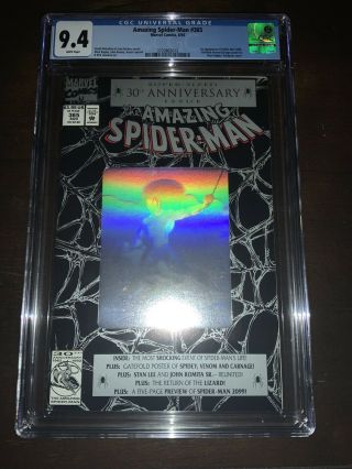 Spider - Man 365 (aug 1992,  Marvel) Cgc 9.  4 First Spider - Man 2099