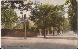 Old Postcard - Hatton Park - Wellingborough - Northamptonshire 1908