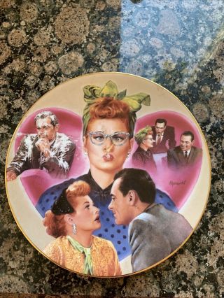 I Love Lucy " La At Last " Collector Plate