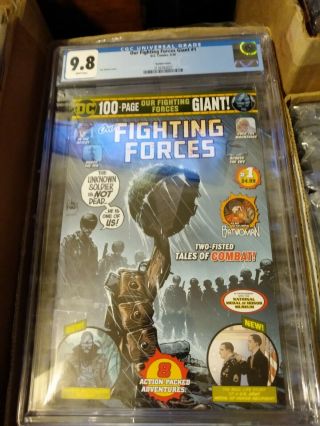 Comic Dc 100 Page Giant: Our Fighting Forces 1 Cgc 9.  8 Comic Cgc