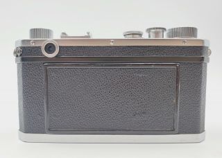 Vintage 1951 Nikon S Rangefinder Film Camera Body Chrome Serial 6125487 4