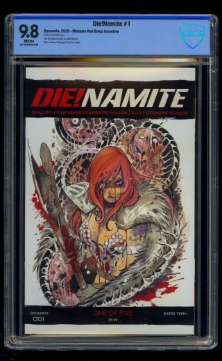 Die Namite (2020) 1 Momoko Red Sonja Incentive Cbcs 9.  8 Blue Label White Pages
