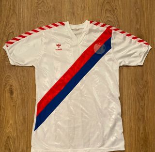 Vintage Crystal Palace Jersey Home Shirt 84/85 Missing Badge -
