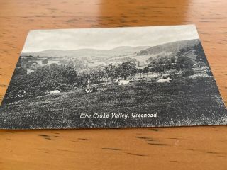 Old Postcard Crake Valley Greenodd