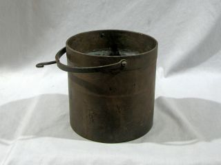 Antique Brass Grain Scale Bucket 24