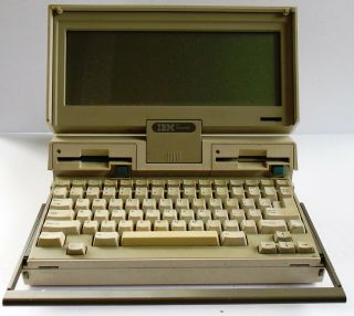 Vintage IBM 5140 PC CONVERTABLE INTEL 80C88 @4.  77MHZ 512 OK DUAL FLOPPY DRIVES 5