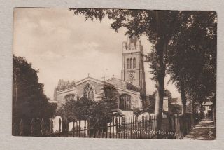 Old Card Church Walk Kettering Around 1910 Northampton T & D Series