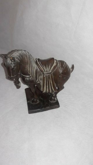 Antique Wood Hand Carved Horse 8 1/2 " X 8 1/2 " Circa Late 1800 