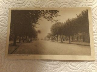 Old Postcard - Corn Street,  Witney,  Oxfordshire 1918