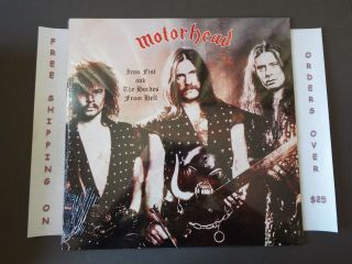 Motorhead Iron Fist And The Hordes From Hell Live In 1978 Lp Lr304