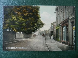 Old Postcard - Westgate,  Haltwhistle,  Northumberland