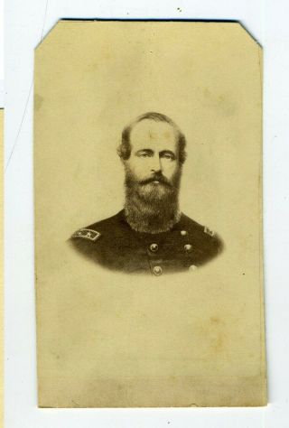 Cdv - Civil War –union General James Garfield