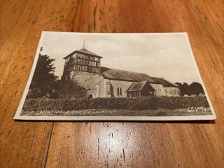 Old Postcard Winforton Church