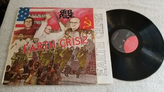 Steel Pulse Earth Crisis 603151 Elektra 1984 Vinyl Lp Record