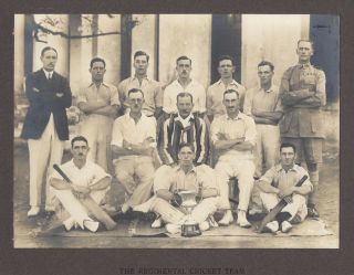 Loyal Regiment North Lancs 1st Btn Cricket Team At Secunderabad Photograph 1927
