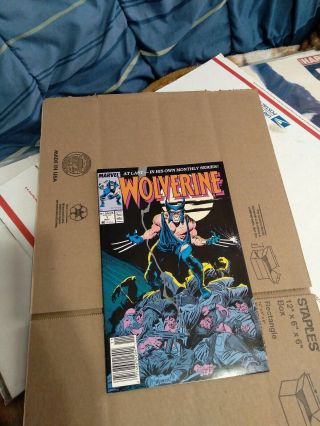 Wolverine 1 Vol.  2 Marvel,  Nov 1988,  Solo Series News Stand Copie
