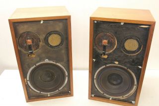 Pair Vintage Acoustic Research Ar - 2ax Speakers Check Em Out As - Is
