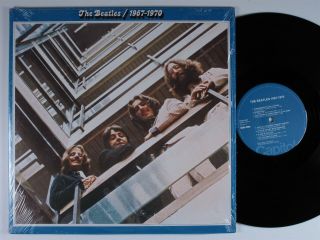 Beatles 1967 - 1970 Capitol 2xlp Vg,  Blue Label Gatefold Shrink