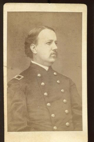 Union Army Civil War General George Peabody Estey Antique Cdv Photo