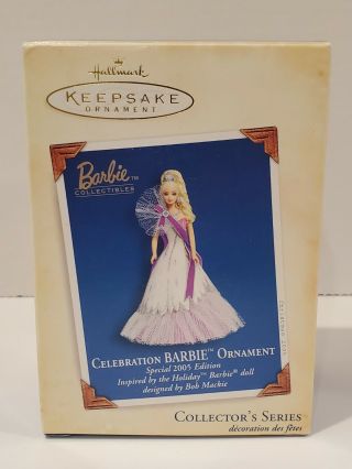 2005 Celebration Barbie Hallmark Keepsake Special Holiday Ornament