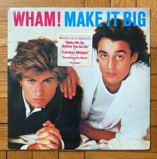 Wham Make It Big Columbia Fc 39595 Us Hype Sticker George Michael Wham