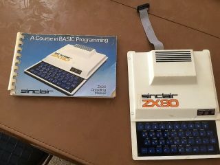 Vintage Sinclair Zx - 80 - - Good Cosmetic.