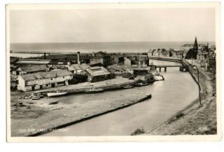 Maryport Ship Yard Docks Allerdale Cumbria Lake District Old Photo Postcard 1969