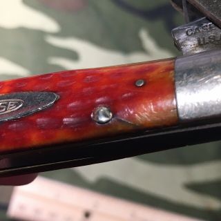 Case XX Pocket Knife Cheetah Redbone Vintage 61111 1/2 3