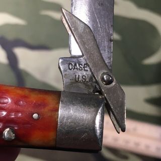 Case XX Pocket Knife Cheetah Redbone Vintage 61111 1/2 4