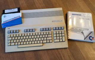 Vintage Commodore 128 Personal Computer No Power Supply - Fully -