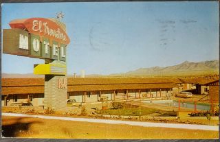 El Trovatore Motel Highway Route 66 Kingman Arizona Az Old Midcentury Postcard