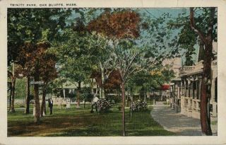 Old Postcard - Trinity Park - Oak Bluffs Ma