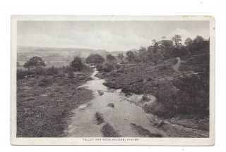 Vintage Postcard Valley And Rock Houses,  Kinver,  Stourbridge,  Staffordshire.