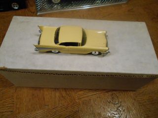 Vintage Aurora O Gauge 1957 Chevy Belair 2 Dr.  Coupe - - Runs Well