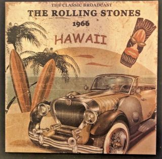 The Rolling Stones,  The Classic Broadcast 1966 Hawaii Uk Clear Vinyl Lp.  2017.