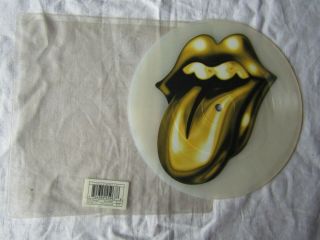 The Rolling Stones Anybody Seen My Baby 7 " Picture Disc No.  4463